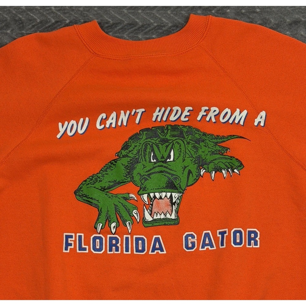 Vtg Florida Gators Sweatshirt Men Large Made In USA Soffe Fleece Crewneck 90s